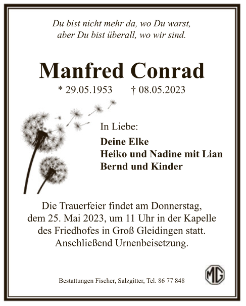 20230516 bz manfred conrad traueranzeige