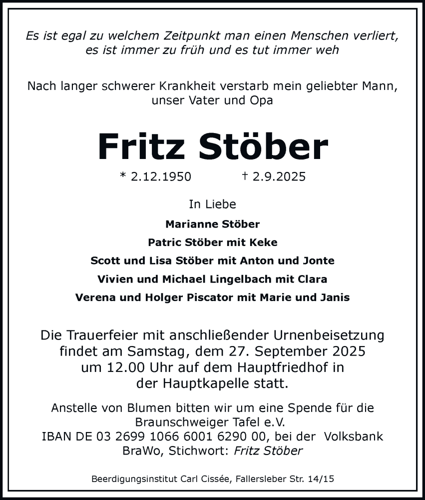 fritz stoeber traueranzeige a9822ac2 c987 4e87 a140 4bf1331b6751